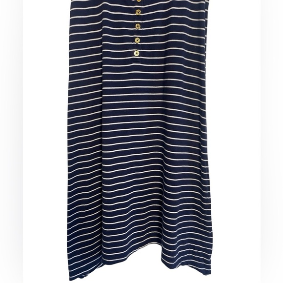 Lilly Pulitzer Dress Jennalyn Swing True Navy Palm Stripe Size XS - Picture 8 of 13